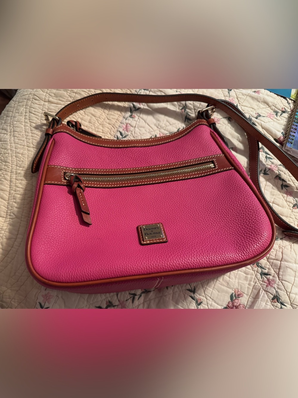 Dooney & Bourke Pebble Grain Leather Piper